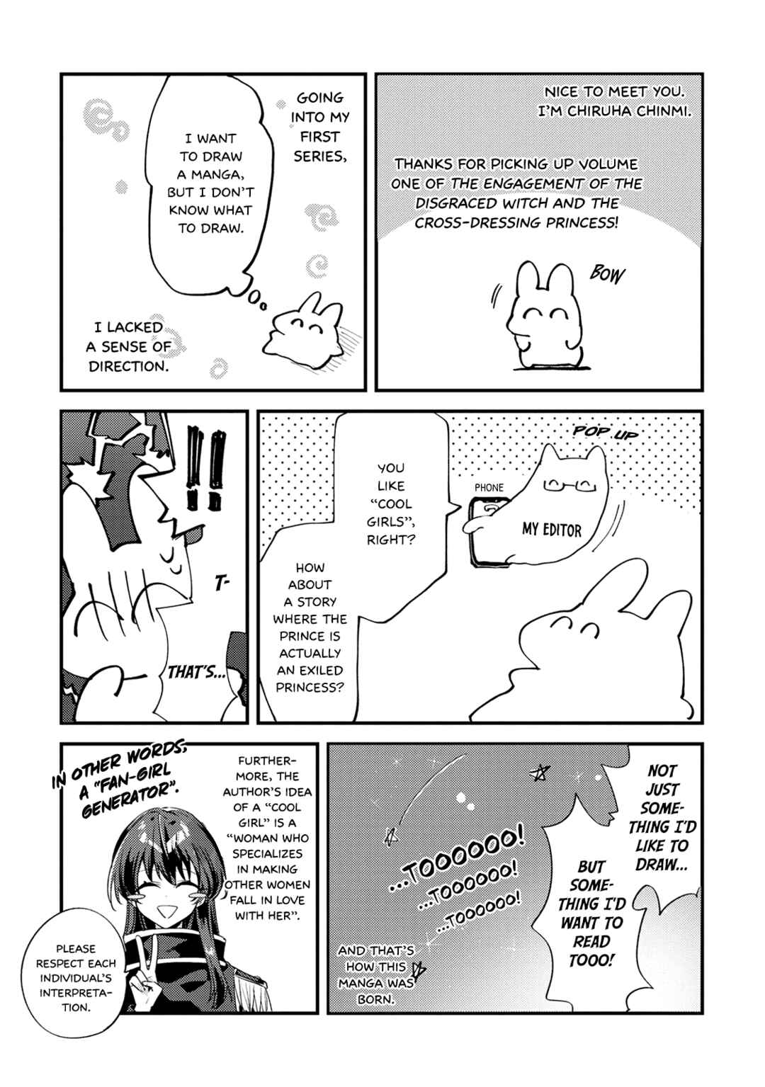 Page 6 Chapter 5.5 Kiraware Majo Reijou to Dansou Ouji no Konyaku