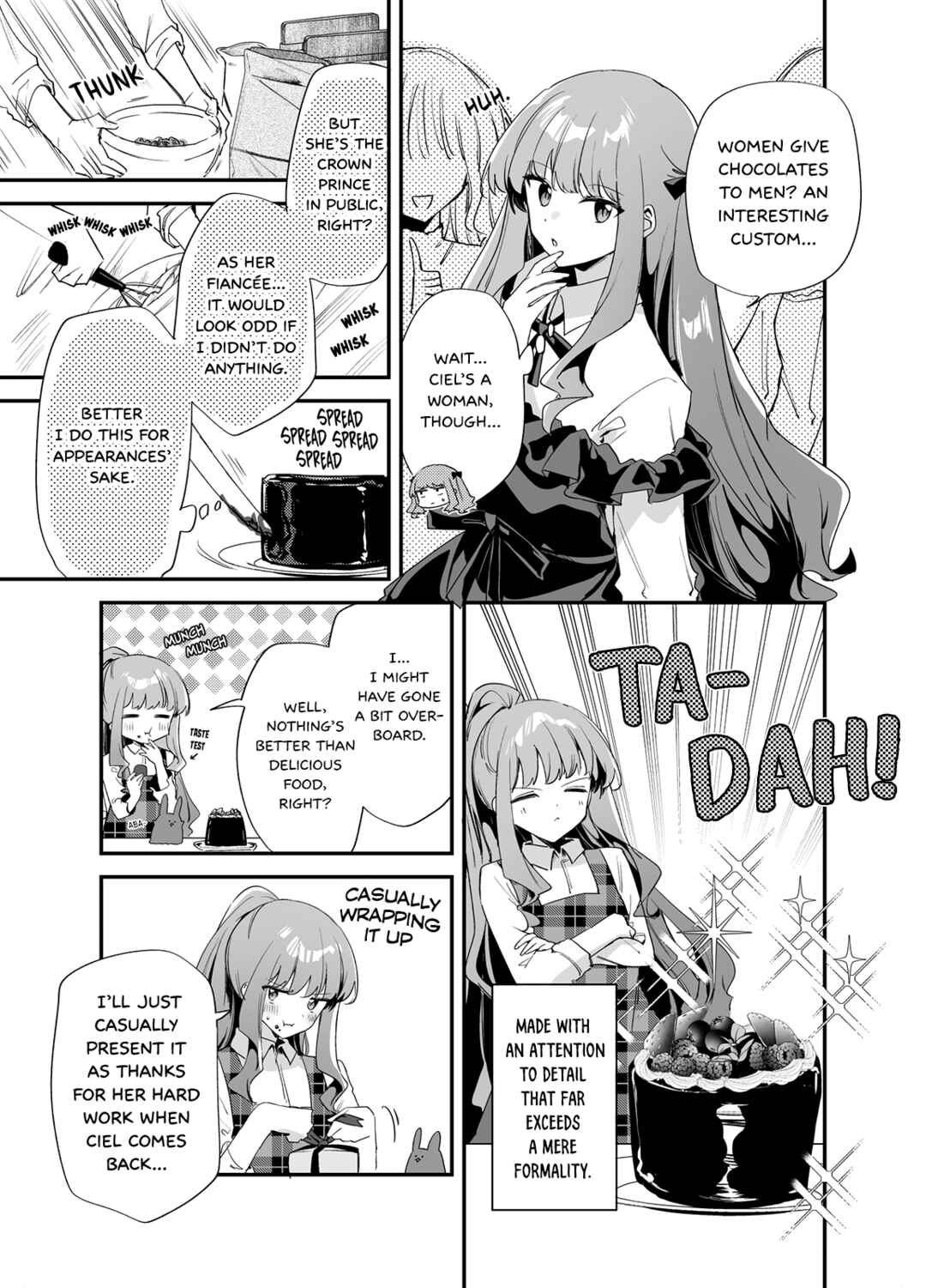 Page 1 Chapter 8.5 Kiraware Majo Reijou to Dansou Ouji no Konyaku