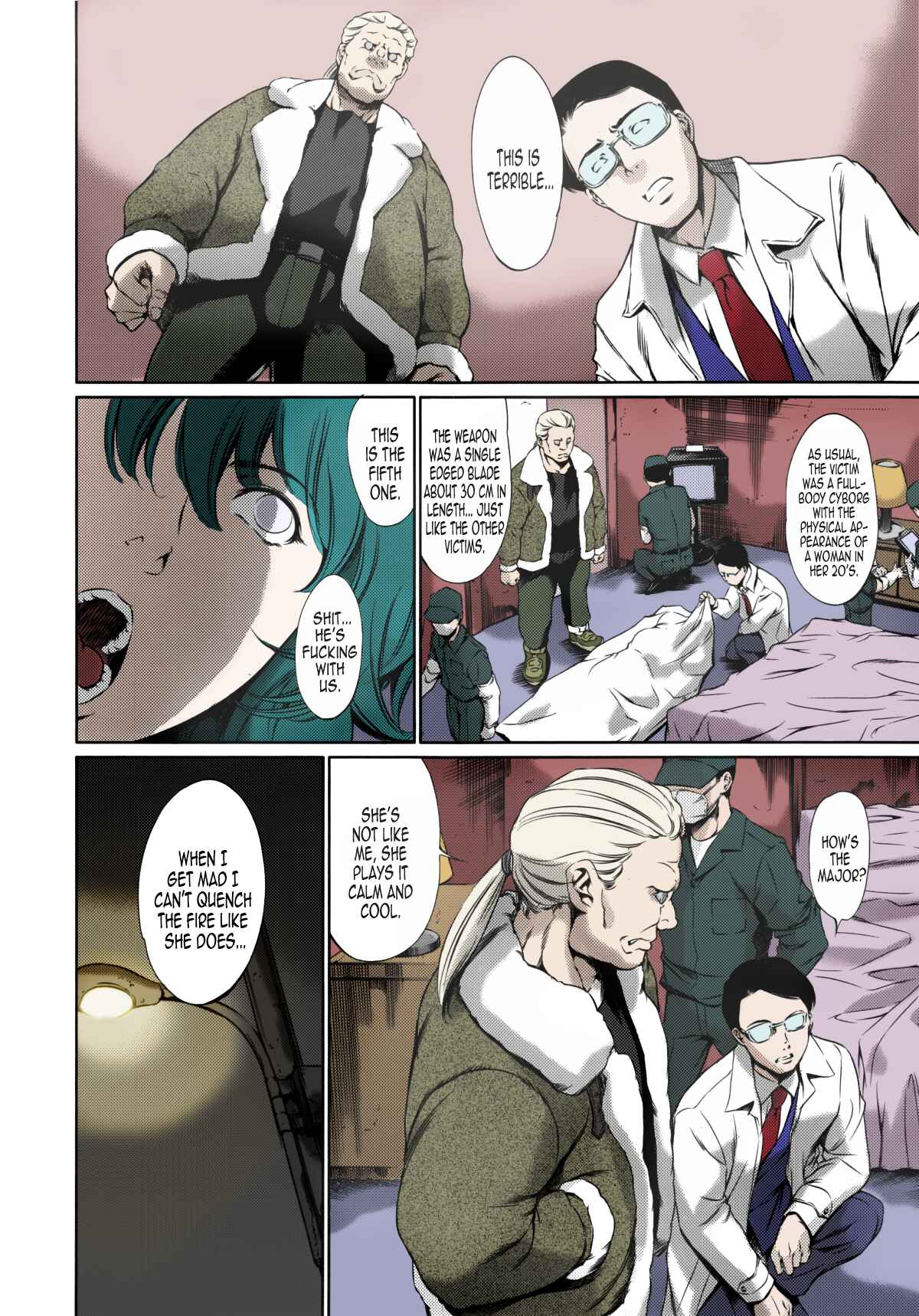 Page 24 Chapter 2 Ghost In The Shell - Derenuki (Doujinshi) (Fan Colored)