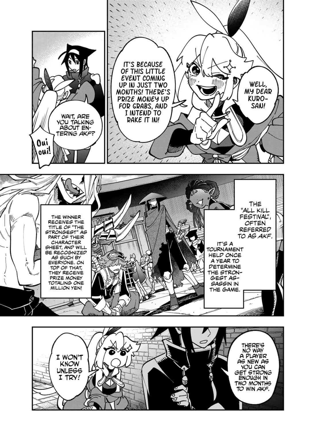 Page 36 Chapter 3 Shadow Assassins World ~Kage wa Usui kedo, Saikyou Ninja Yattemasu~