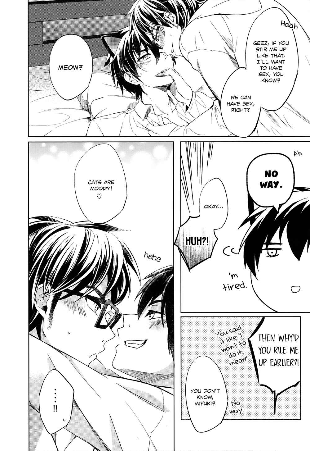Page 22 Chapter Unknown_6a6a Diamond no Ace - Kiri de Neko Shimasu (Doujinshi)