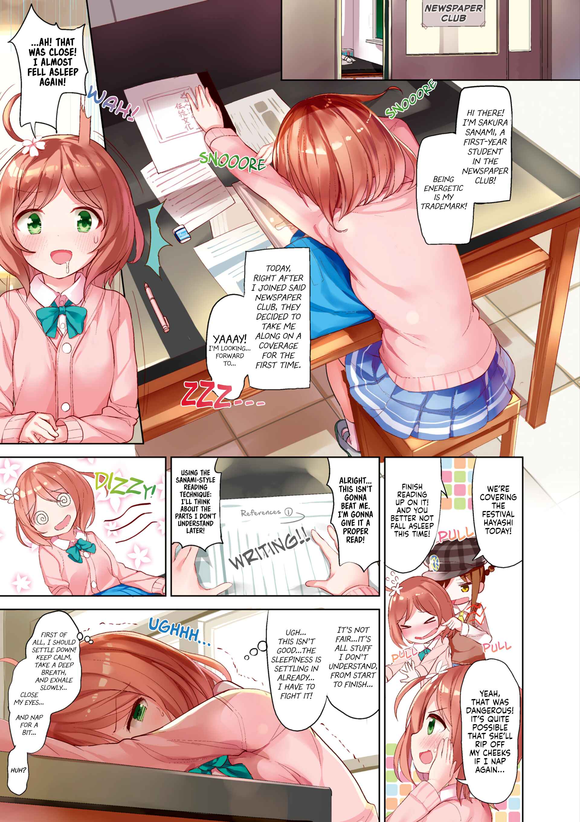 Page 4 Chapter 0 Hayashitate Matsuri♪