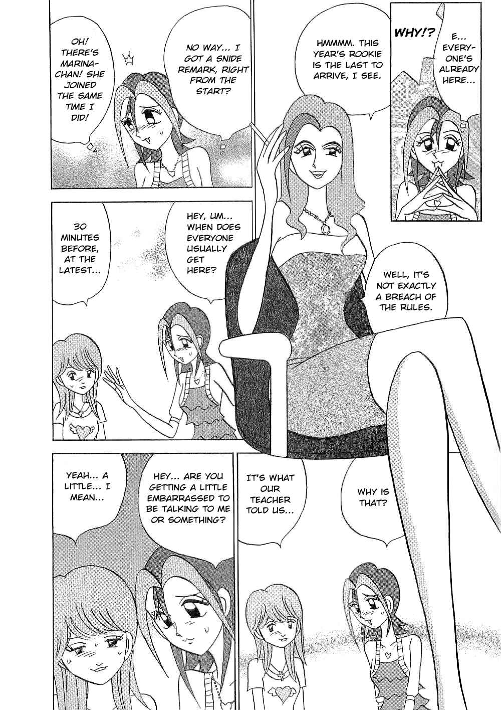 Page 3 Chapter 3 Mahjong Diva, Miiko the Big Dummy