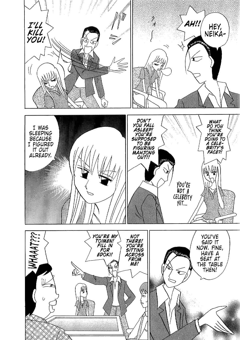 Page 4 Chapter 9 Mahjong Diva, Miiko the Big Dummy