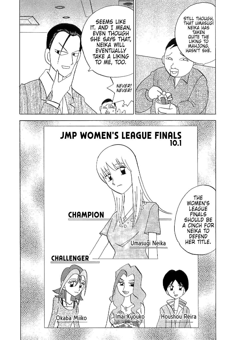 Page 9 Chapter 9 Mahjong Diva, Miiko the Big Dummy