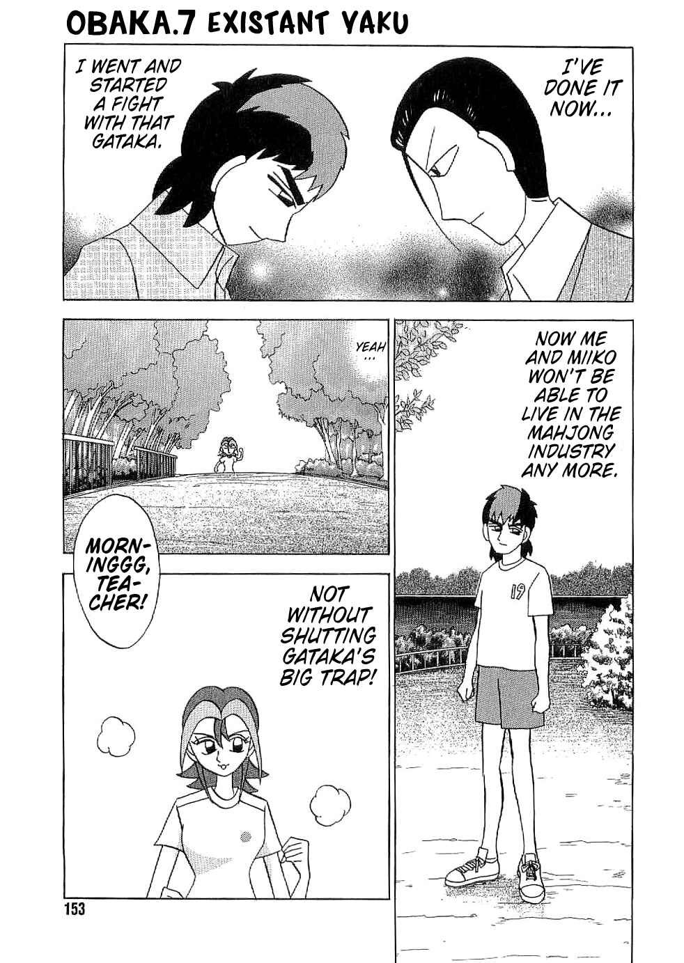 Page 1 Chapter 7 Mahjong Diva, Miiko the Big Dummy