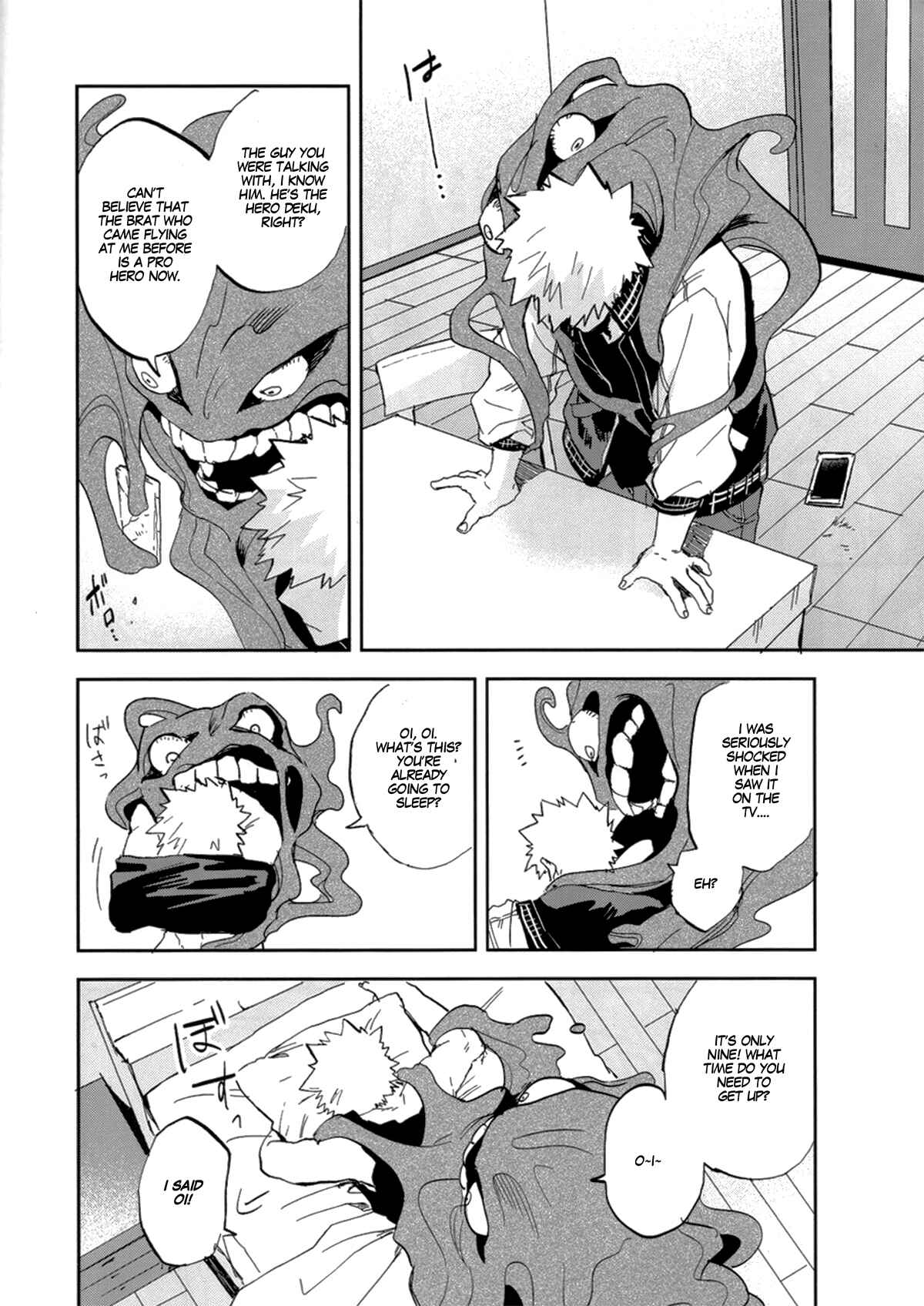 Page 12 Chapter Unknown_e460 Boku no Hero Academia - Ill be in your care for a while (Doujinshi)