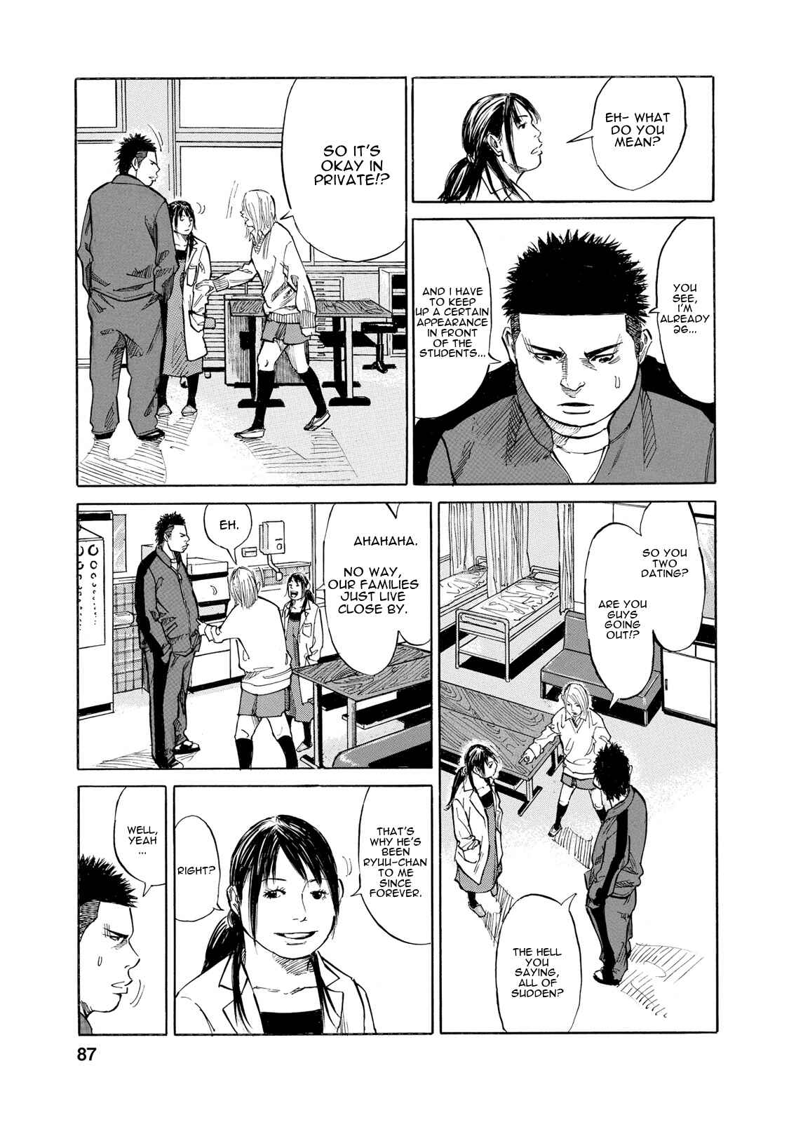 Page 13 Chapter 5 Sensei, Kurokami ni Natte mo Kidzuite Kureru?