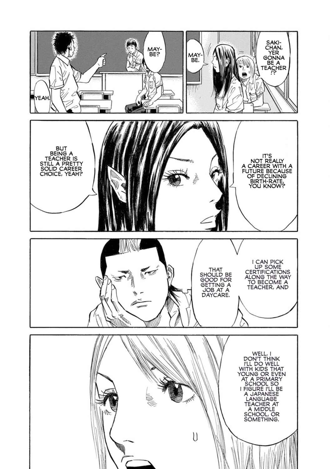 Page 6 Chapter 15 Sensei, Kurokami ni Natte mo Kidzuite Kureru?