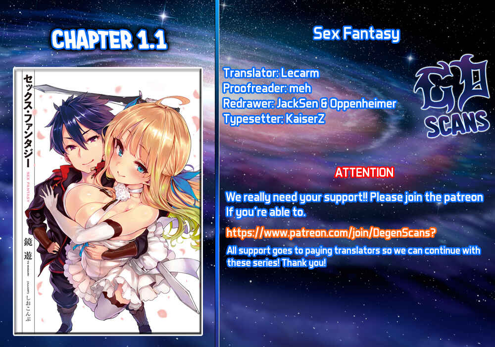 Page 1 Chapter 1.1 Sex Fantasy