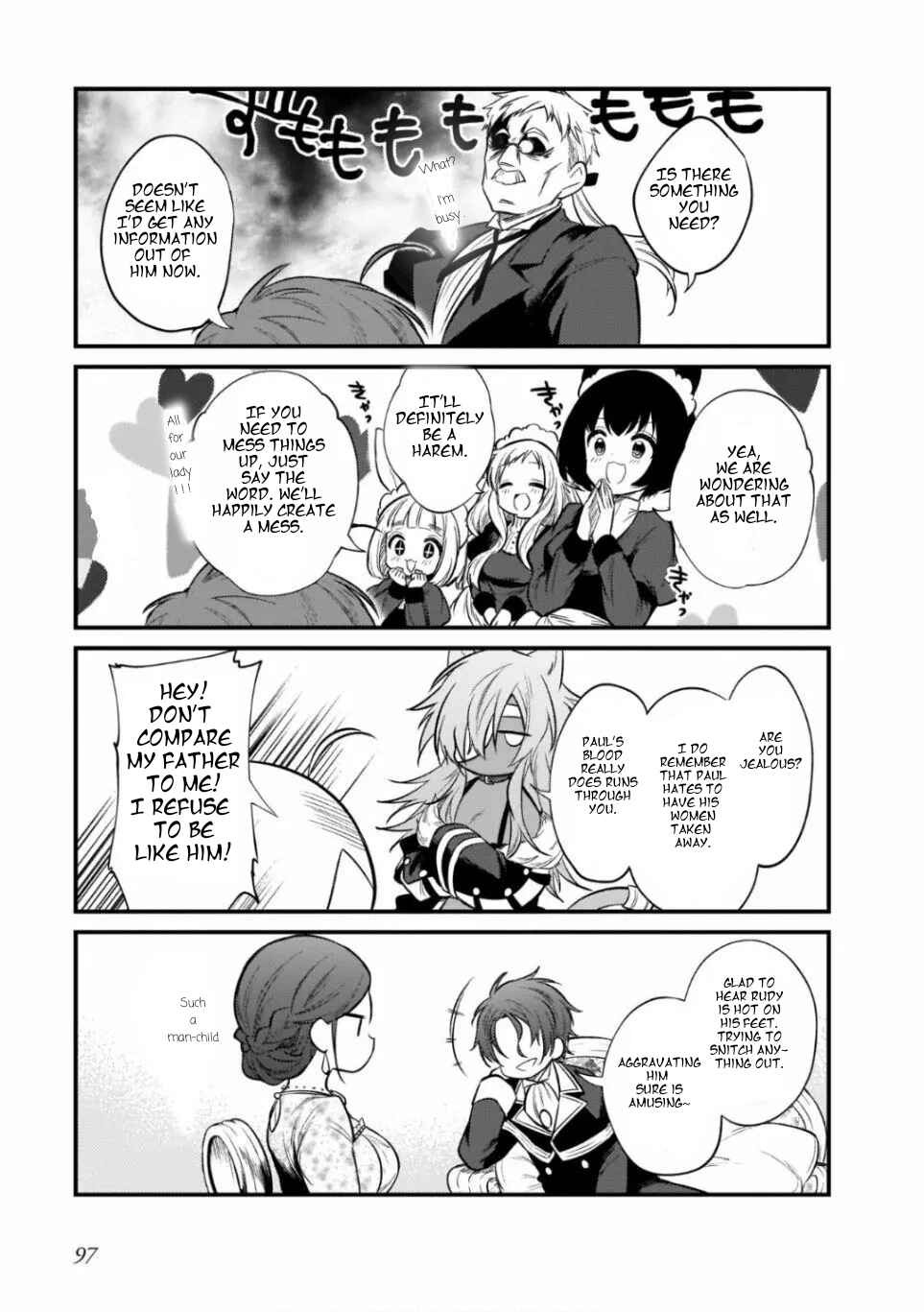 Page 5 Chapter 13 Mushoku Tensei ~4-koma ni Natte mo Honki Dasu~