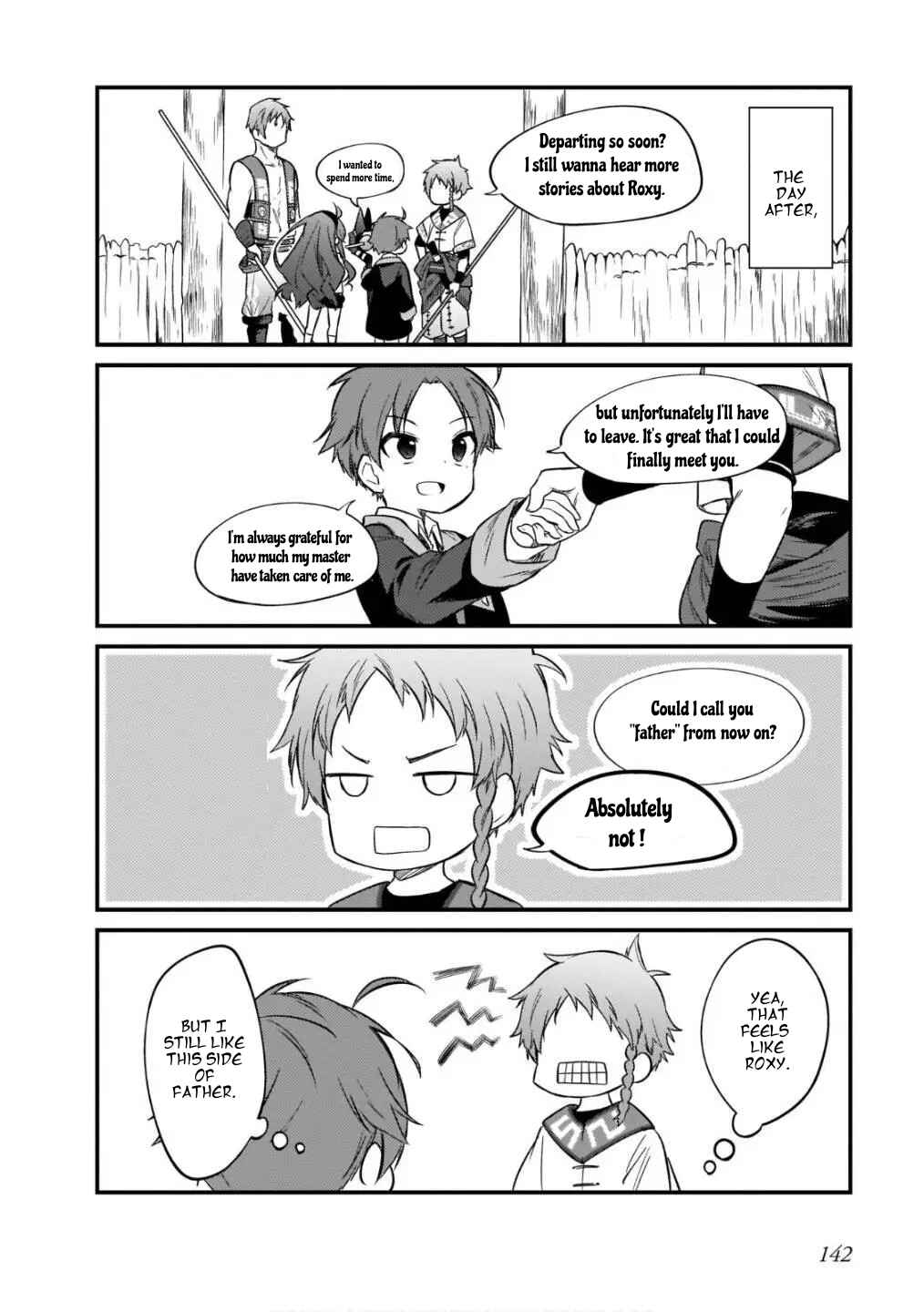 Page 14 Chapter 15 Mushoku Tensei ~4-koma ni Natte mo Honki Dasu~