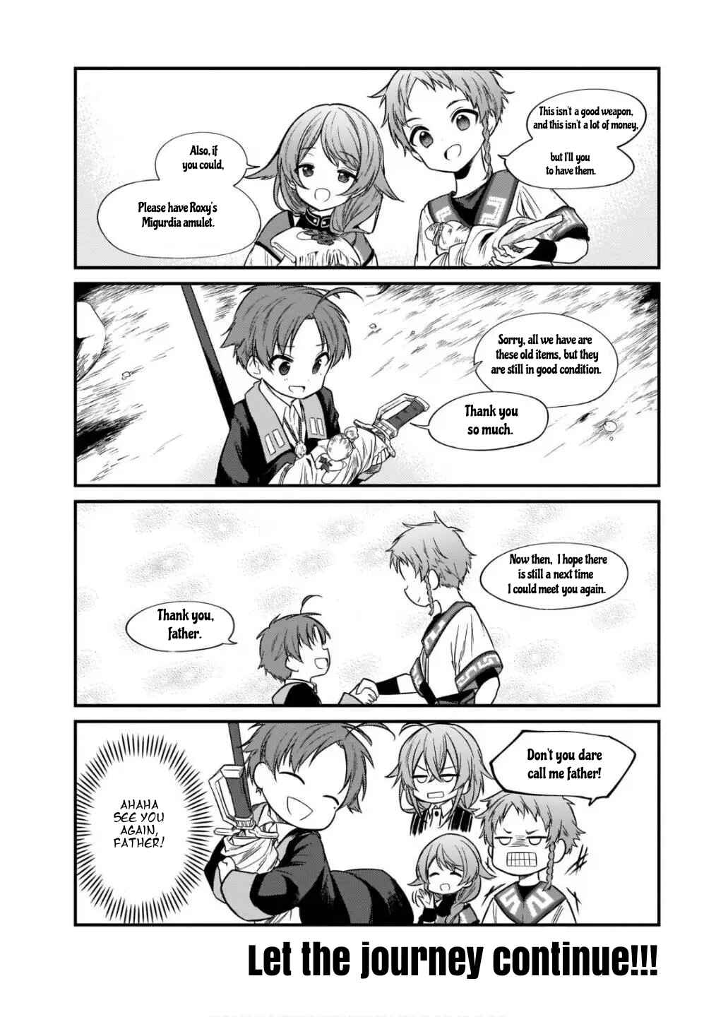 Page 16 Chapter 15 Mushoku Tensei ~4-koma ni Natte mo Honki Dasu~