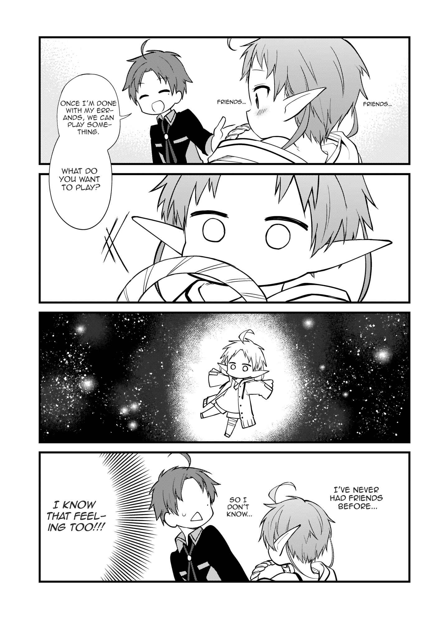 Page 7 Chapter 3 Mushoku Tensei ~4-koma ni Natte mo Honki Dasu~