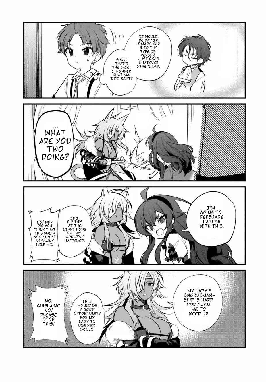 Page 8 Chapter 10 Mushoku Tensei ~4-koma ni Natte mo Honki Dasu~