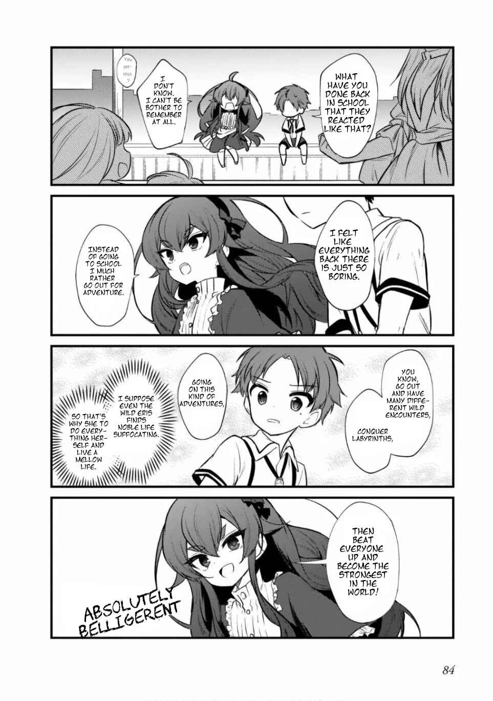 Page 10 Chapter 12 Mushoku Tensei ~4-koma ni Natte mo Honki Dasu~