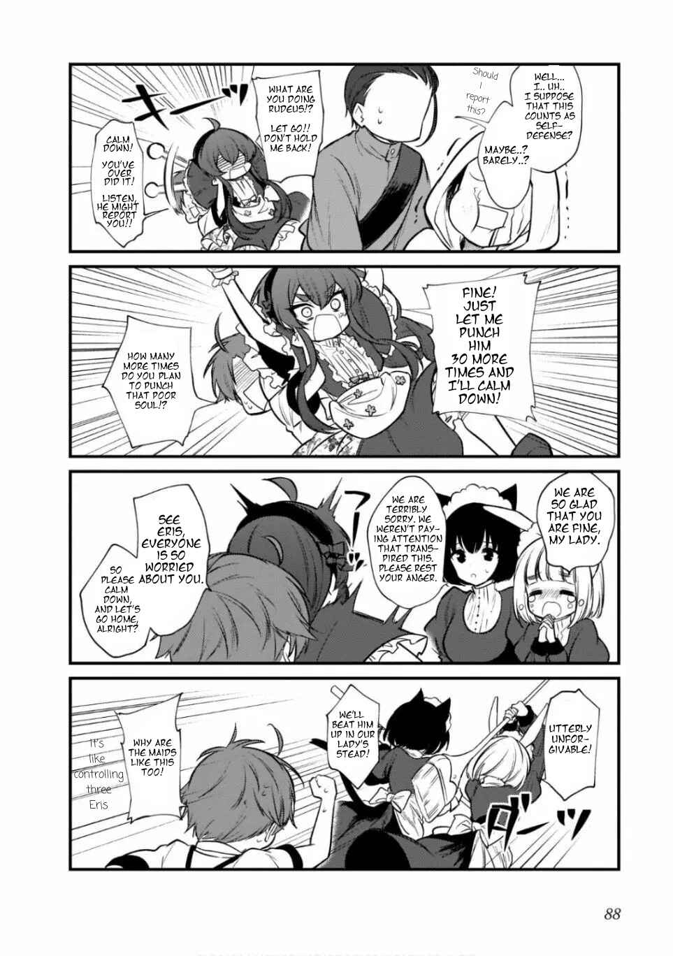 Page 14 Chapter 12 Mushoku Tensei ~4-koma ni Natte mo Honki Dasu~