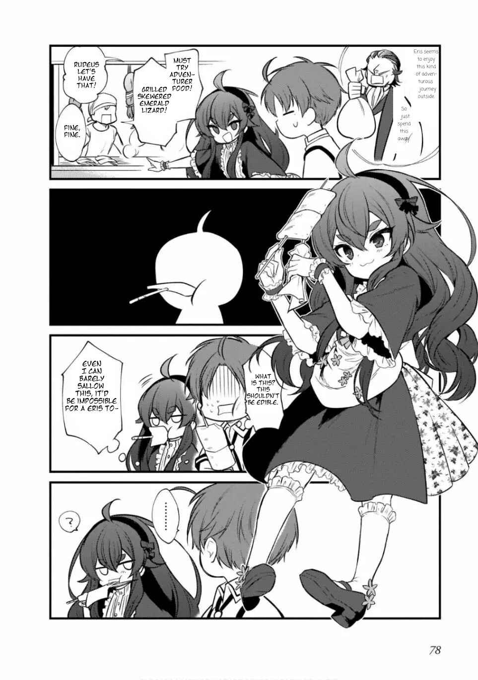 Page 4 Chapter 12 Mushoku Tensei ~4-koma ni Natte mo Honki Dasu~