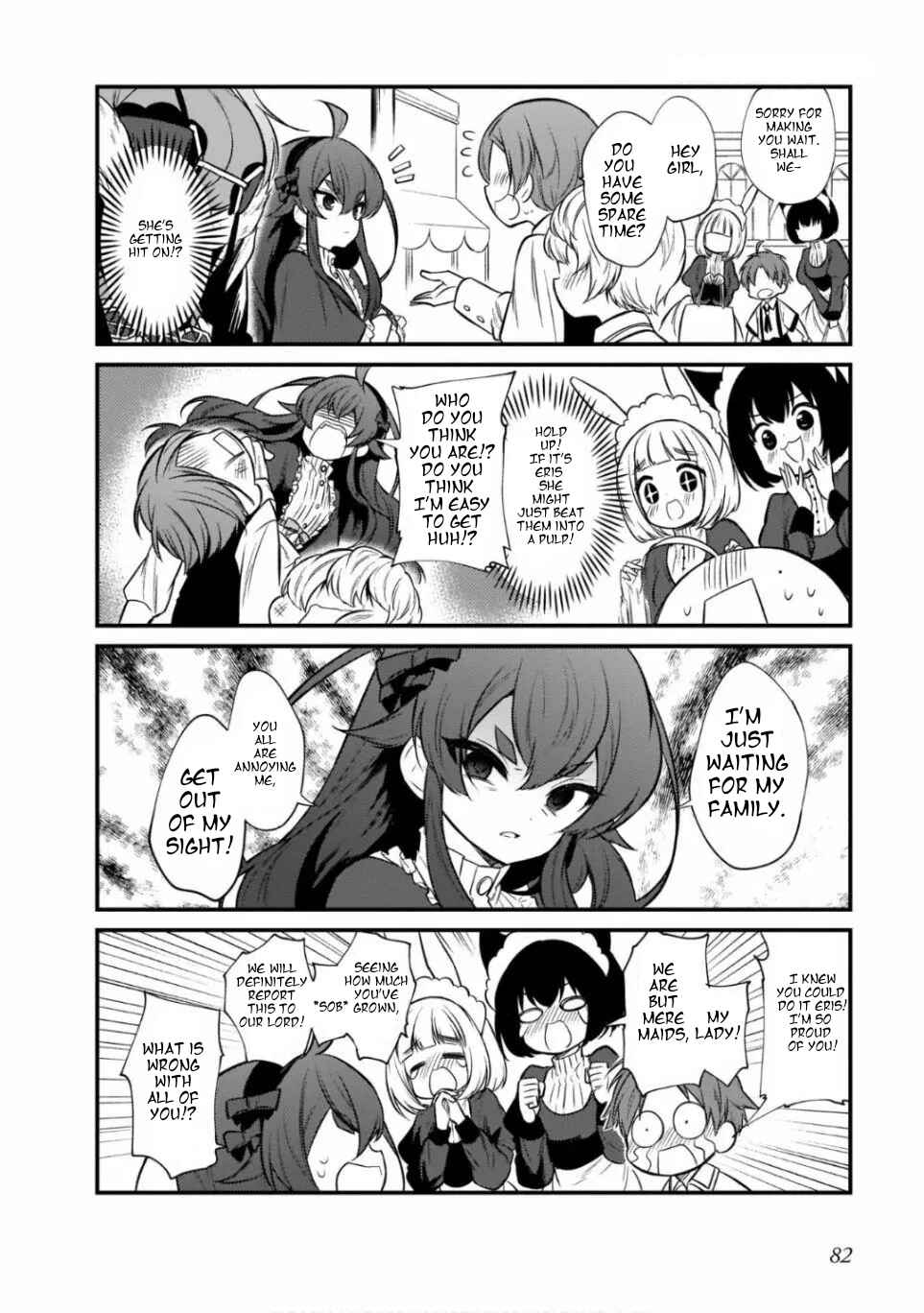 Page 8 Chapter 12 Mushoku Tensei ~4-koma ni Natte mo Honki Dasu~