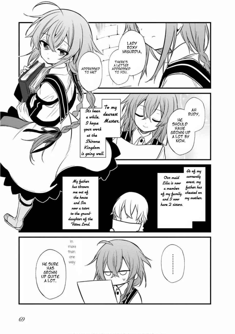 Page 13 Chapter 11 Mushoku Tensei ~4-koma ni Natte mo Honki Dasu~