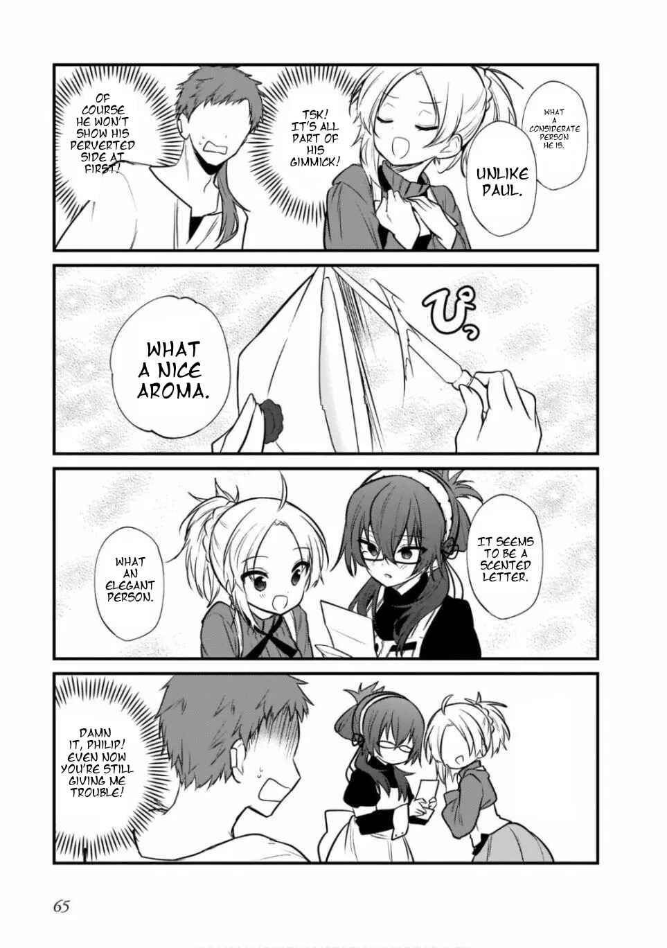 Page 9 Chapter 11 Mushoku Tensei ~4-koma ni Natte mo Honki Dasu~