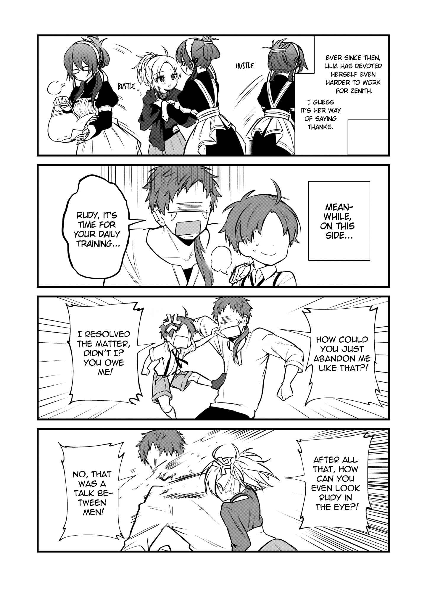 Page 10 Chapter 5 Mushoku Tensei ~4-koma ni Natte mo Honki Dasu~