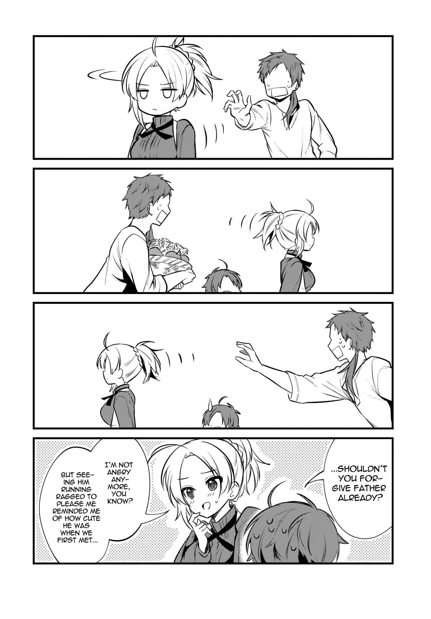 Page 11 Chapter 5 Mushoku Tensei ~4-koma ni Natte mo Honki Dasu~