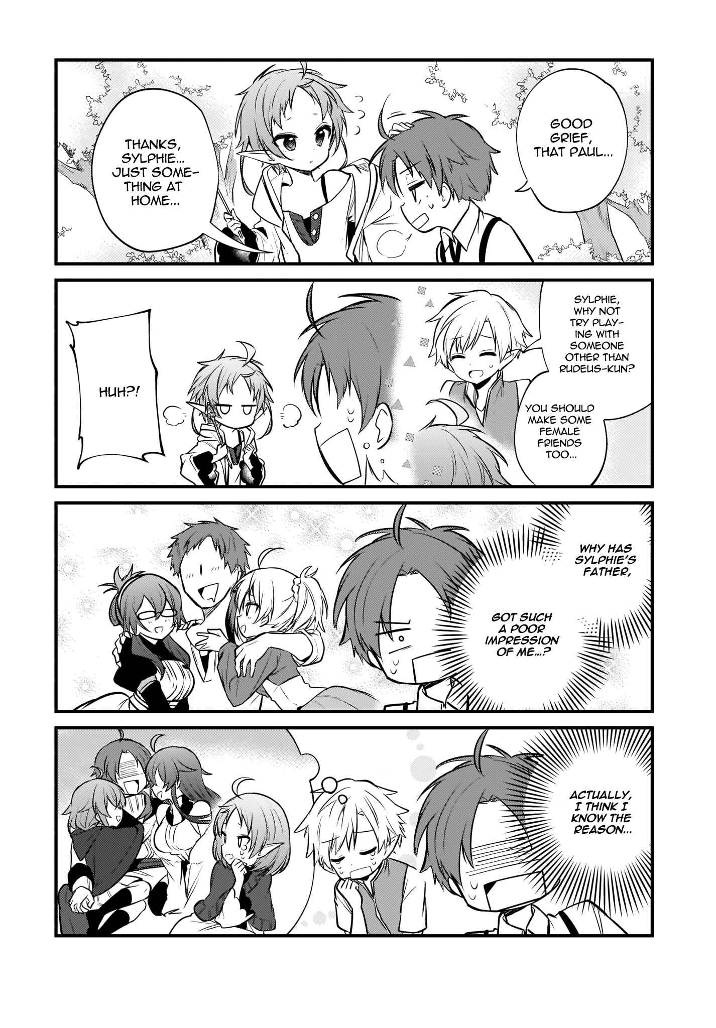 Page 13 Chapter 5 Mushoku Tensei ~4-koma ni Natte mo Honki Dasu~