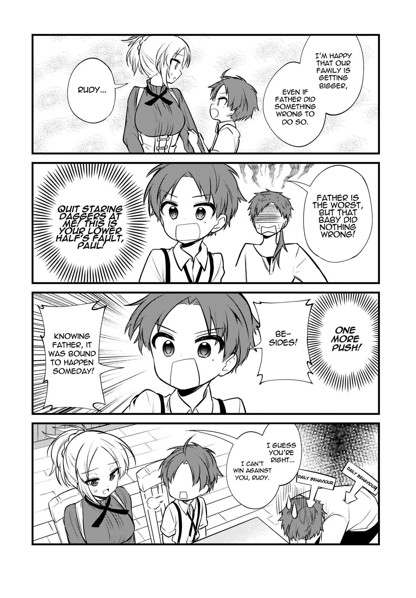 Page 7 Chapter 5 Mushoku Tensei ~4-koma ni Natte mo Honki Dasu~