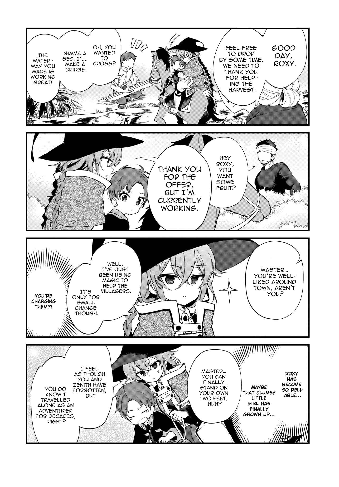 Page 10 Chapter 2 Mushoku Tensei ~4-koma ni Natte mo Honki Dasu~