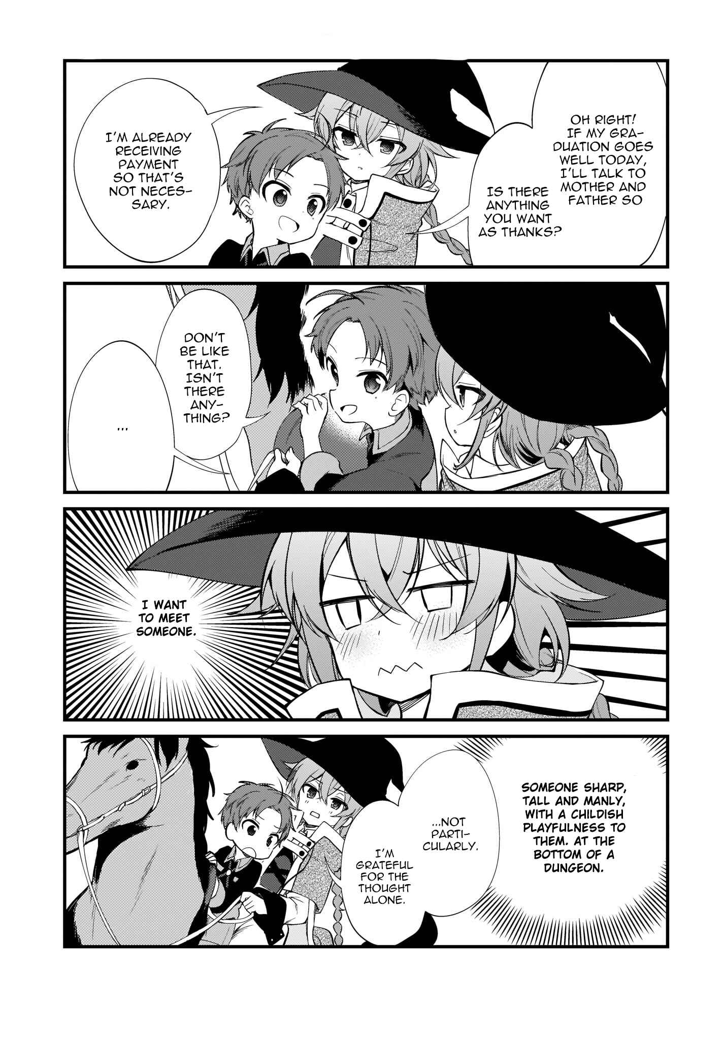 Page 11 Chapter 2 Mushoku Tensei ~4-koma ni Natte mo Honki Dasu~
