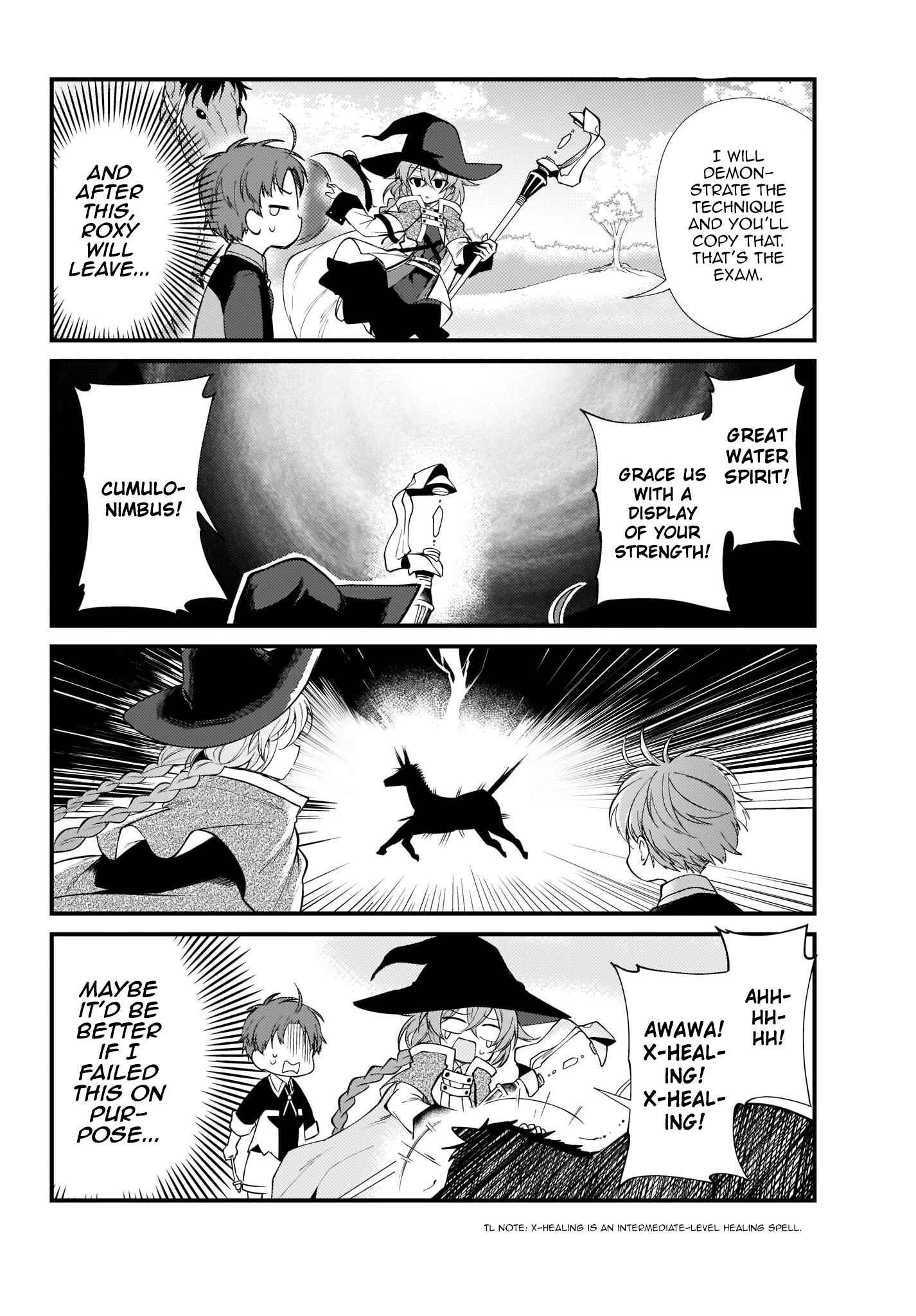 Page 12 Chapter 2 Mushoku Tensei ~4-koma ni Natte mo Honki Dasu~