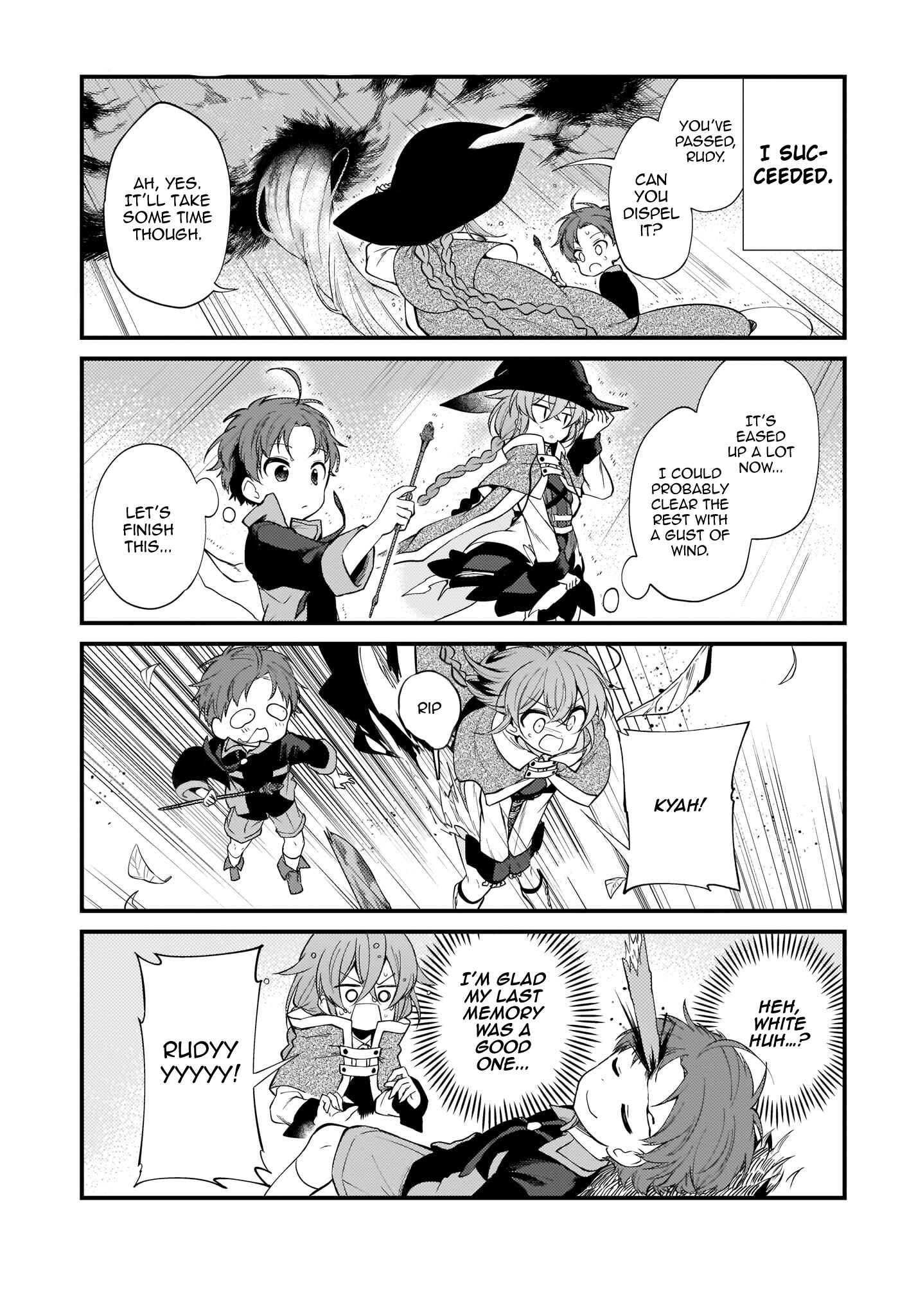 Page 15 Chapter 2 Mushoku Tensei ~4-koma ni Natte mo Honki Dasu~