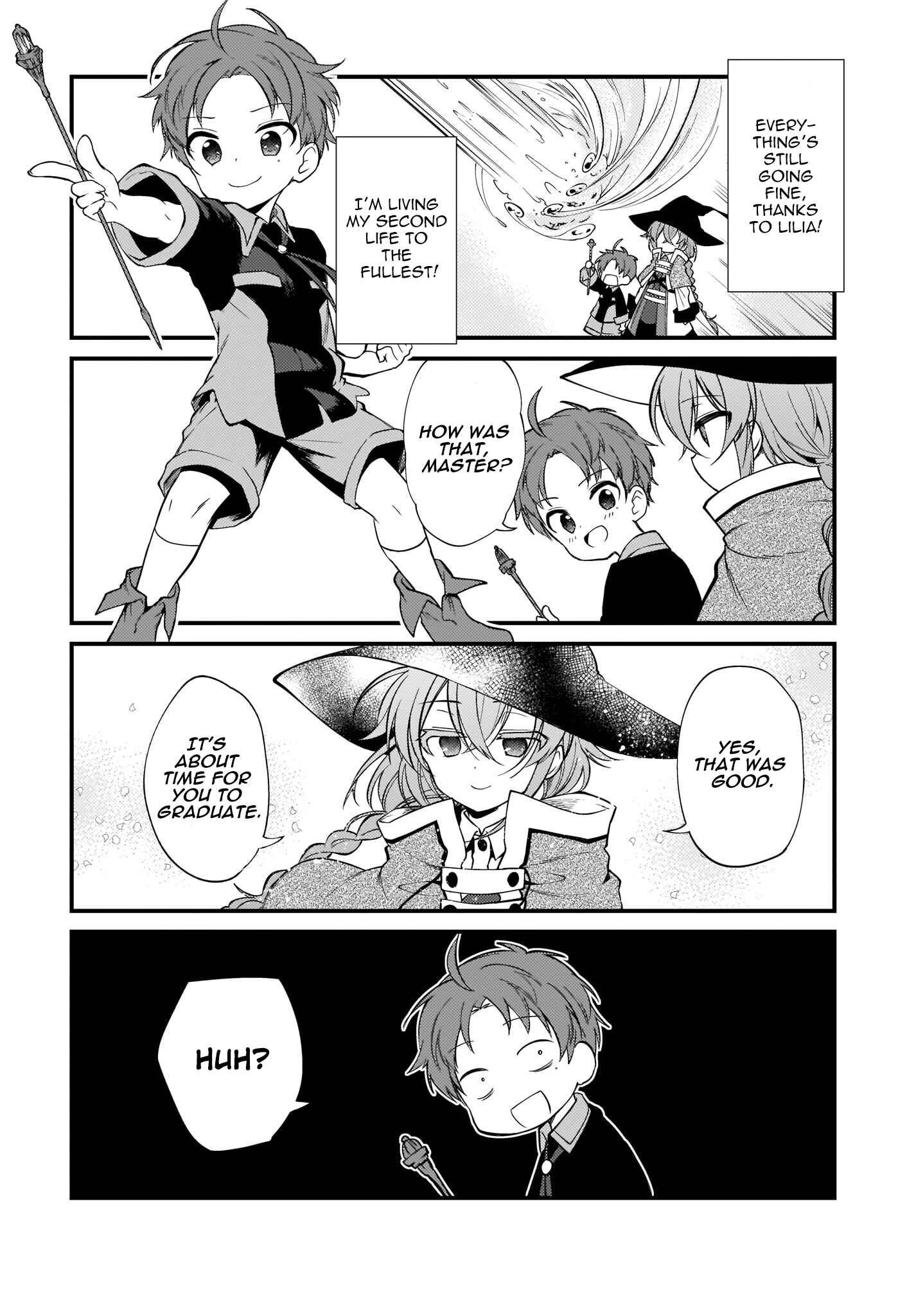 Page 4 Chapter 2 Mushoku Tensei ~4-koma ni Natte mo Honki Dasu~