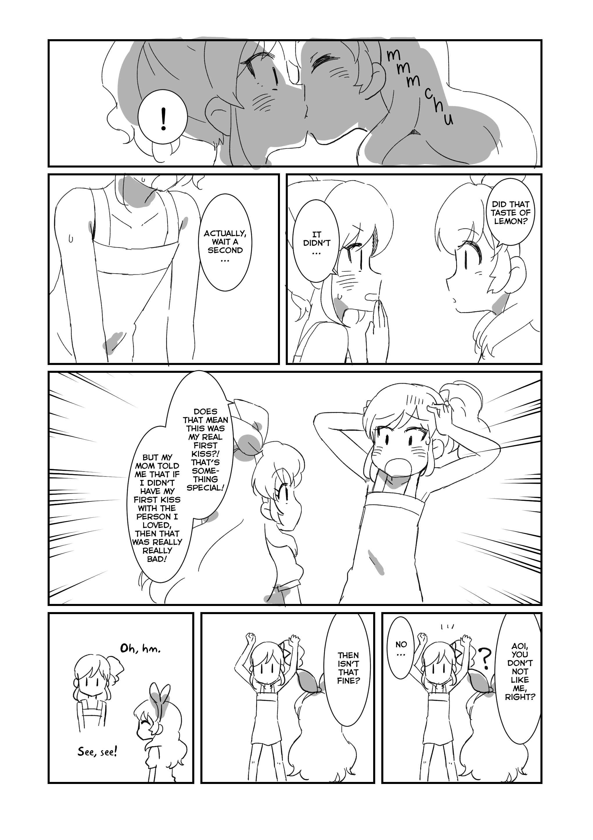 Page 8 Chapter Unknown_3343 Aikatsu! - Hyotto shitara Watashi-tachi, First Kiss wa Mada nanokamo (Doujinshi)
