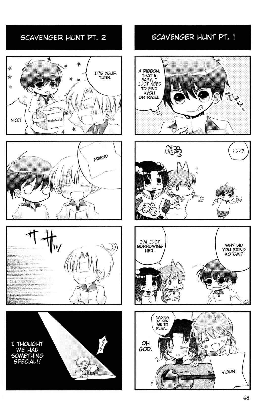 Page 4 Chapter 62 Magi-Cu 4-koma: CLANNAD