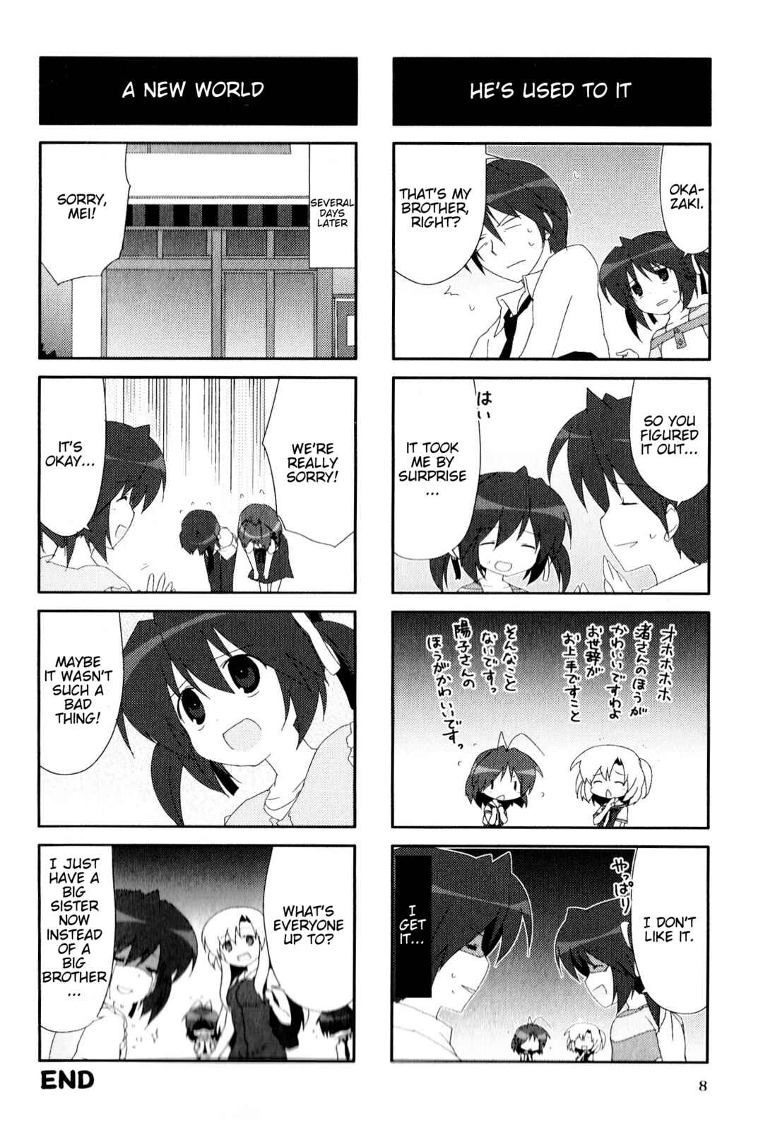 Page 8 Chapter 110 Magi-Cu 4-koma: CLANNAD