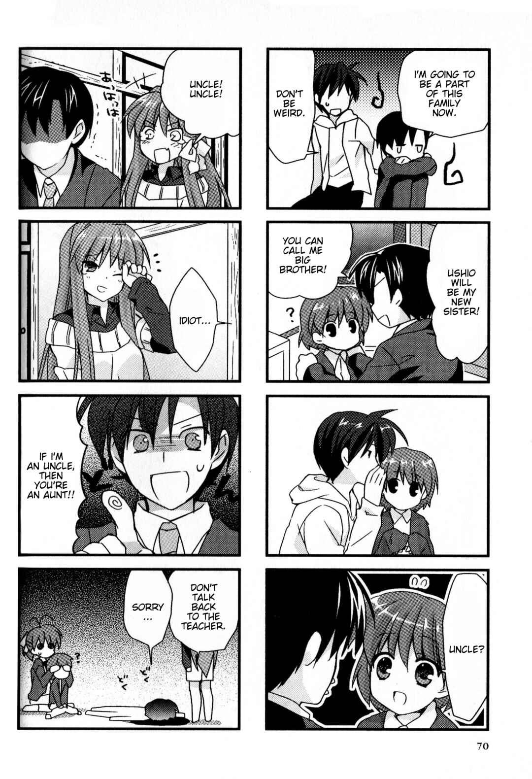Page 4 Chapter 138 Magi-Cu 4-koma: CLANNAD