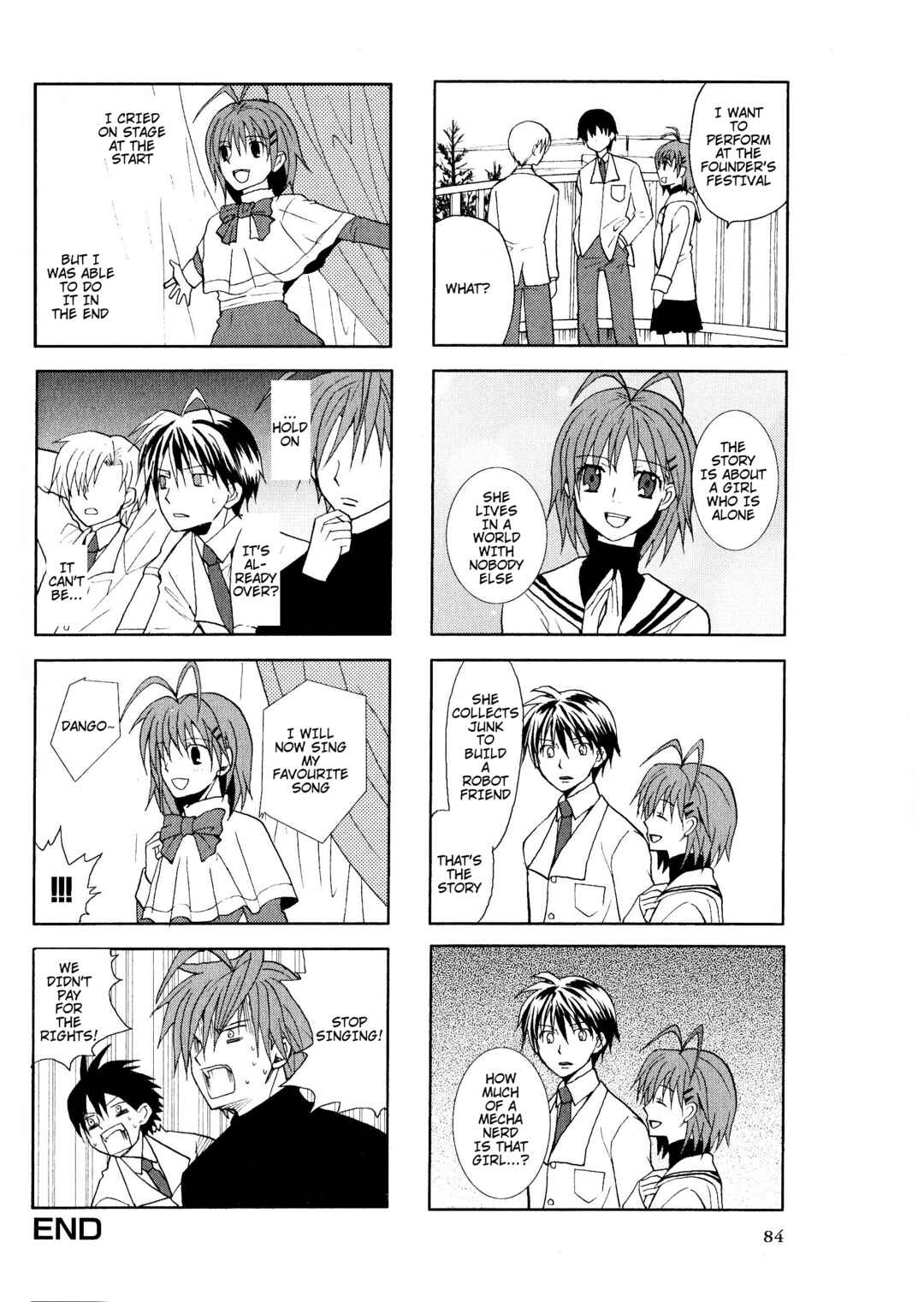 Page 6 Chapter 14 Magi-Cu 4-koma: CLANNAD