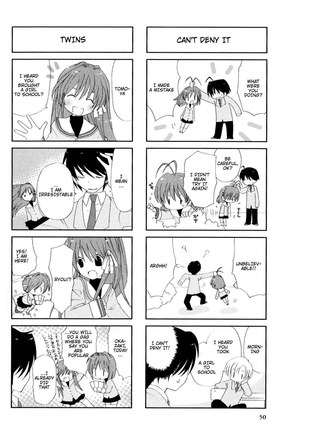Page 2 Chapter 9 Magi-Cu 4-koma: CLANNAD