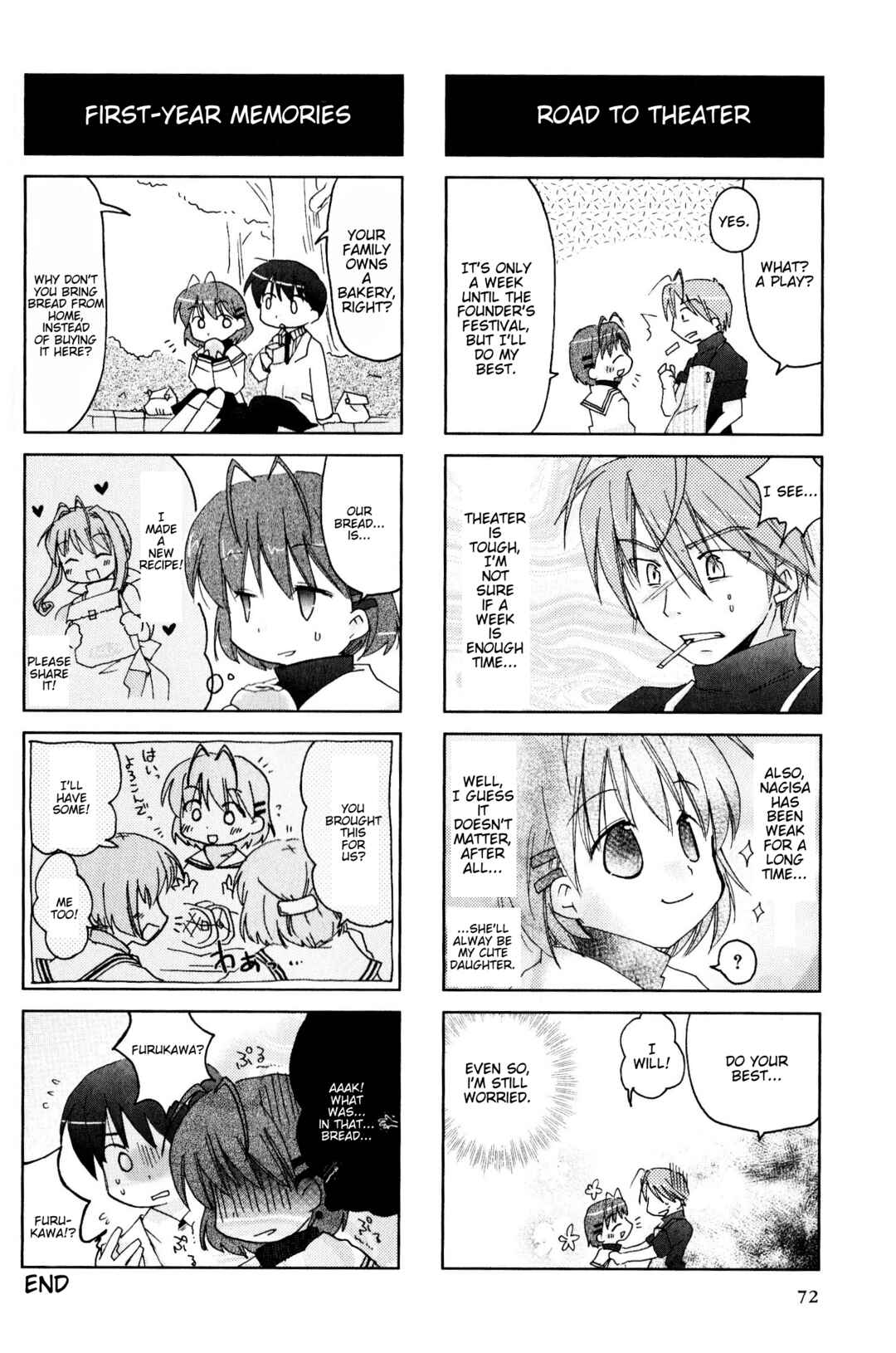 Page 6 Chapter 66 Magi-Cu 4-koma: CLANNAD