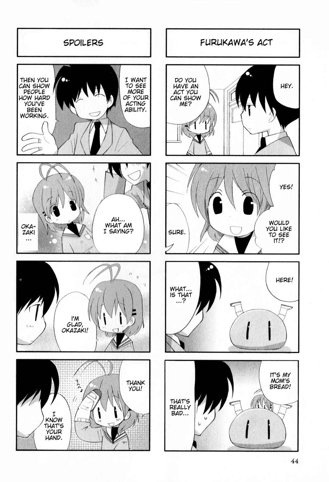 Page 2 Chapter 134 Magi-Cu 4-koma: CLANNAD
