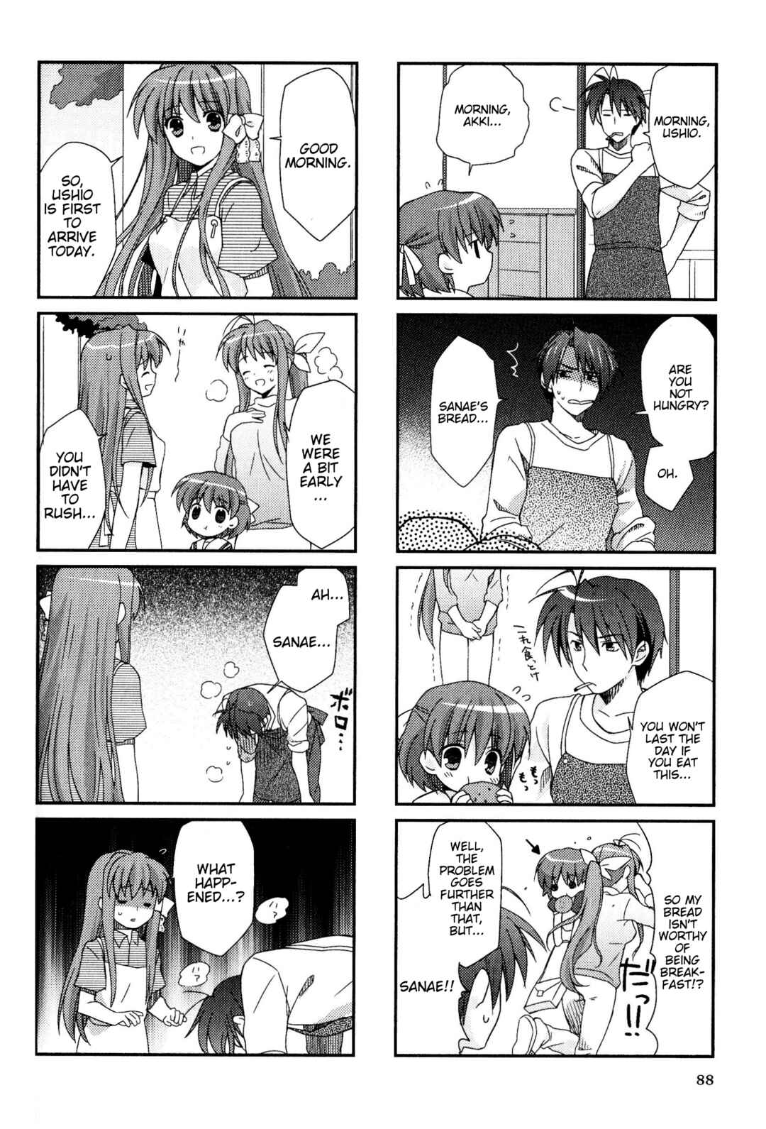 Page 2 Chapter 159 Magi-Cu 4-koma: CLANNAD