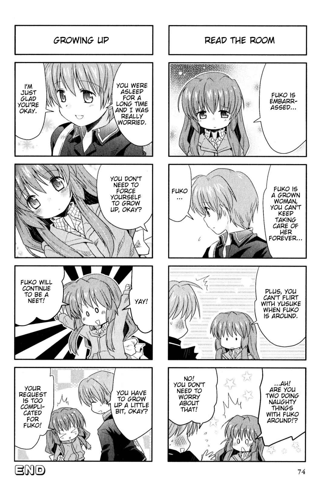Page 6 Chapter 156 Magi-Cu 4-koma: CLANNAD