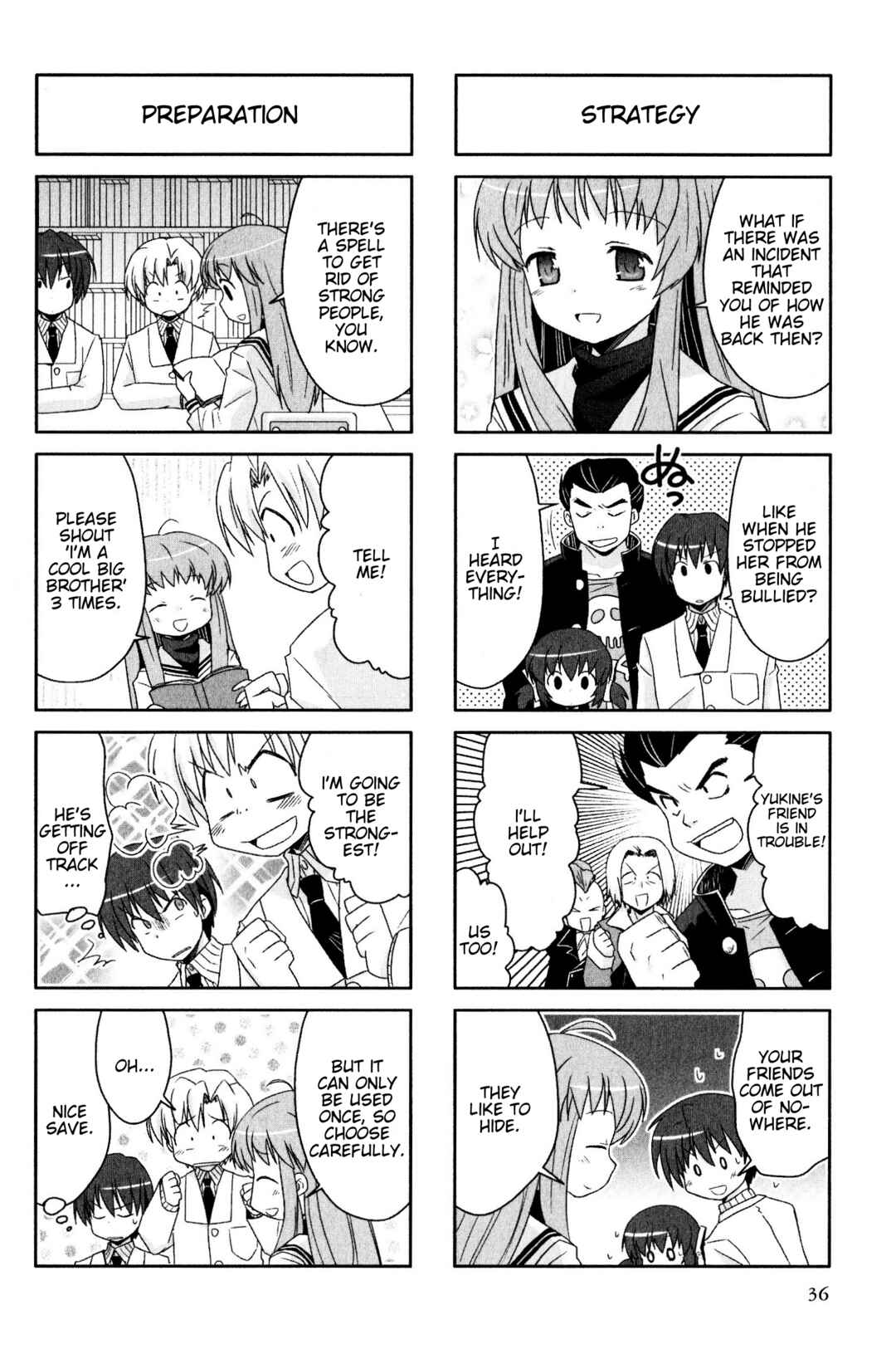 Page 4 Chapter 97 Magi-Cu 4-koma: CLANNAD