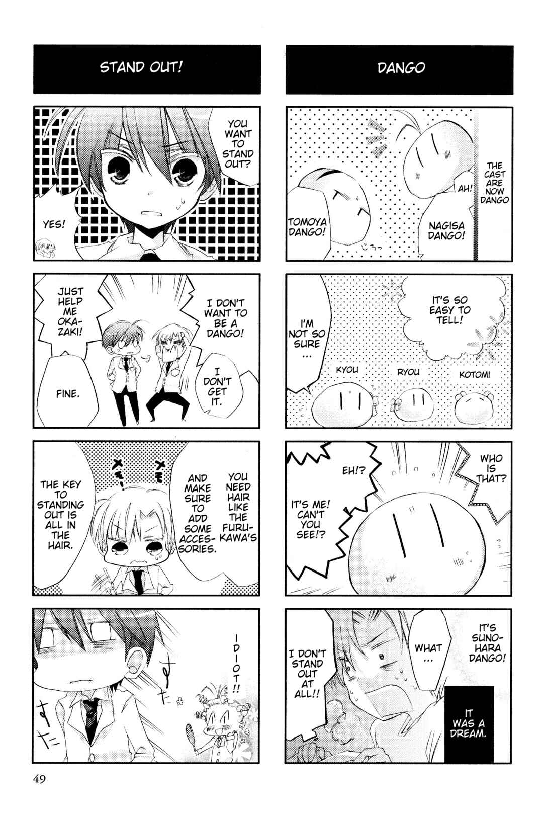 Page 5 Chapter 99 Magi-Cu 4-koma: CLANNAD