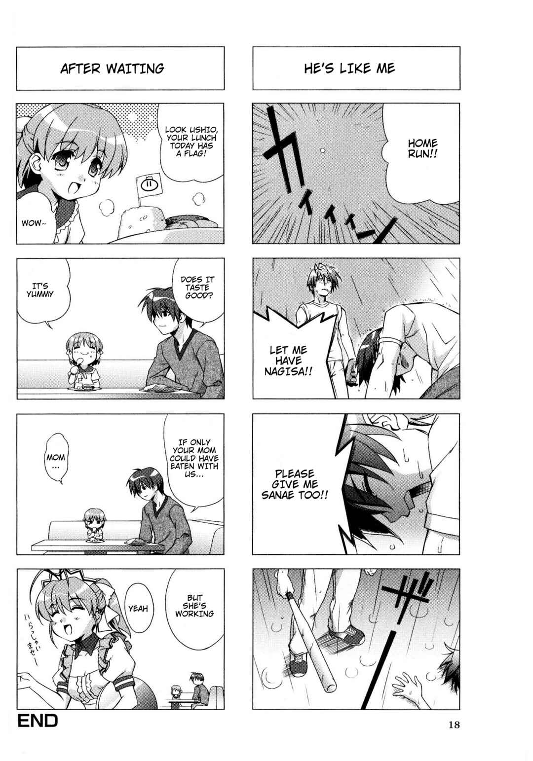 Page 6 Chapter 3 Magi-Cu 4-koma: CLANNAD