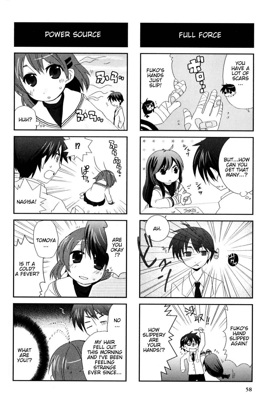 Page 2 Chapter 154 Magi-Cu 4-koma: CLANNAD