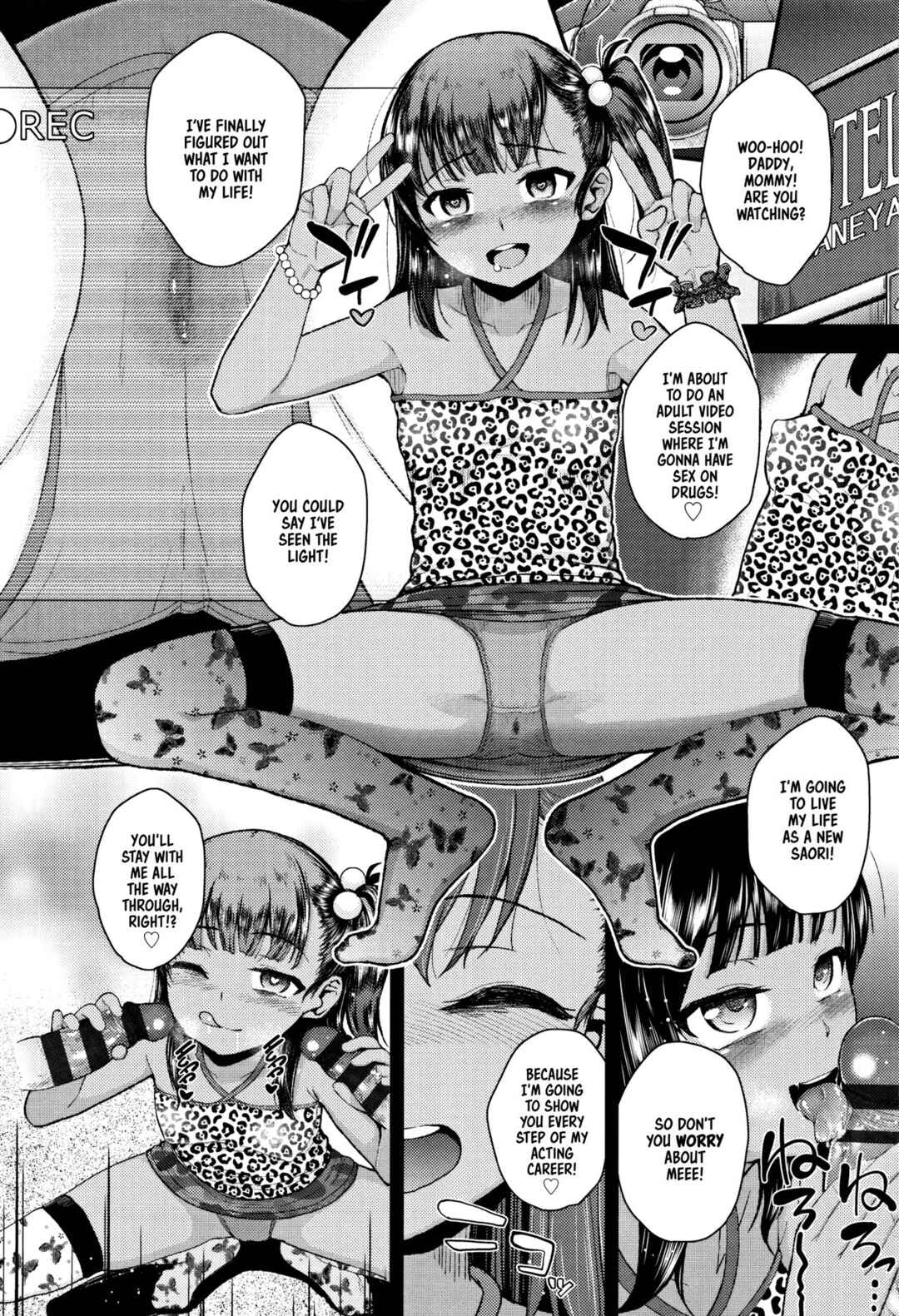 Page 22 Chapter 4 Mesugaki dakedo Hatsuiku Ii node Semen Kyouiku Shitemita