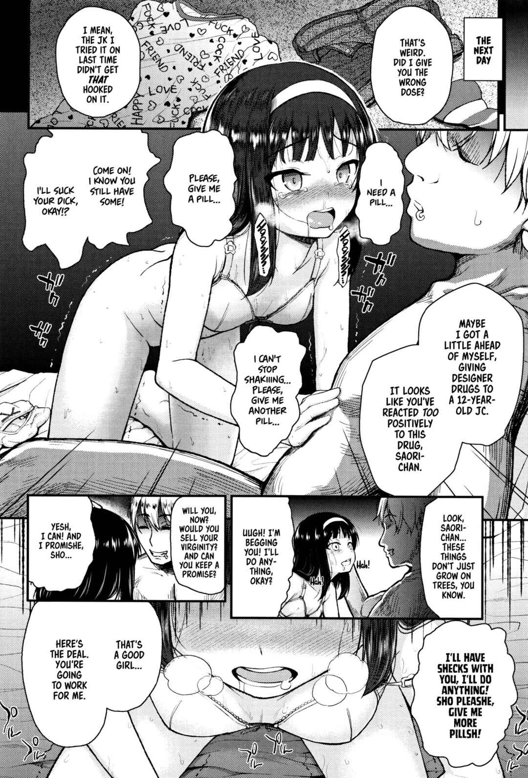 Page 4 Chapter 4 Mesugaki dakedo Hatsuiku Ii node Semen Kyouiku Shitemita